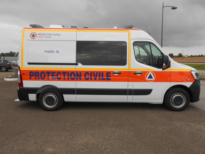 Stickers protection civile